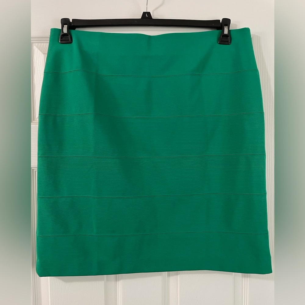 Alfani Vibrant Green Pencil Skirt